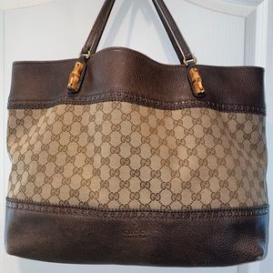 Gucci Bamboo tote